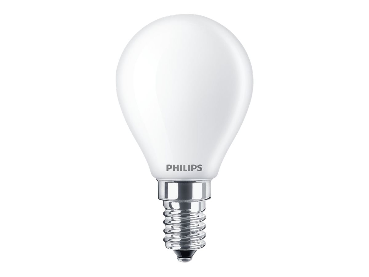 Philips LED Classic LED-lyspære 4.3W F 470lumen 2700K Varmt hvidt lys
