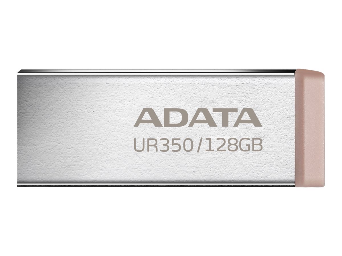 ADATA UR350 128GB USB 3.2 Gen 1 USB stick Brun Sølv