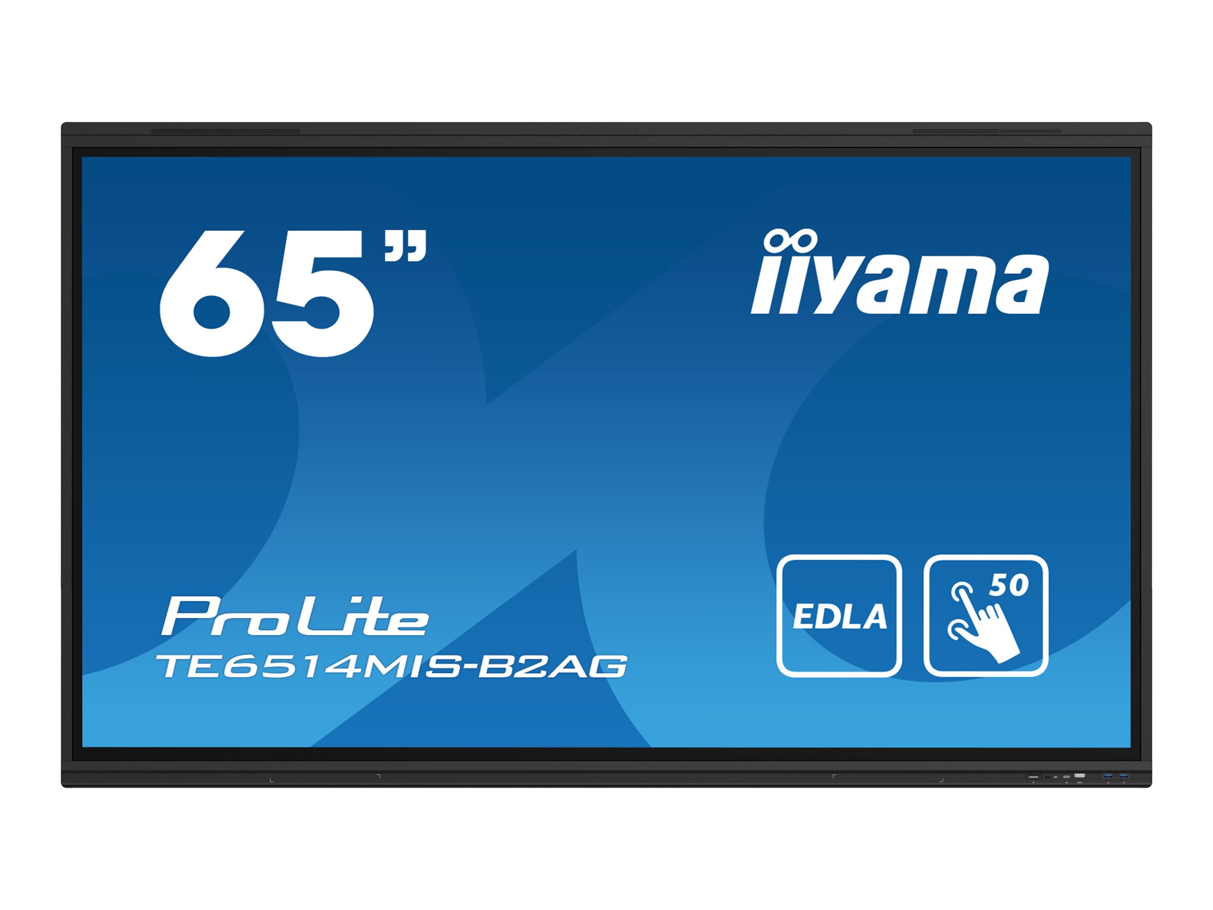 iiyama ProLite TE6514MIS-B2AG 65" Digital skiltning/interaktiv kommunikation 3840 x 2160 billede
