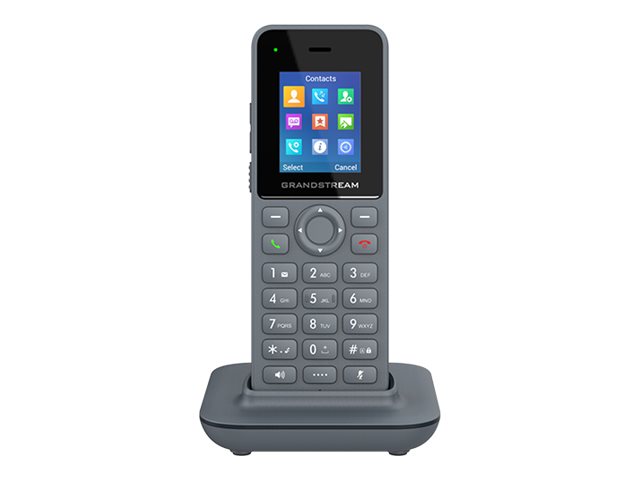 Grandstream DP725 - Ledningsfri VoIP telefon - DECT - 3-vejs opkaldskapacitet - SIP - 20 linier