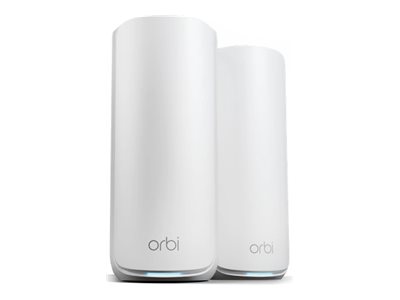 NETGEAR Orbi 870 Series RBE872 - Wi-Fi-system - (router, forlænger) - op til 6000 sq.ft - mesh 10GbE, 2.5GbE, Wi-Fi 7 - Wi-Fi 6 - Multi-Band