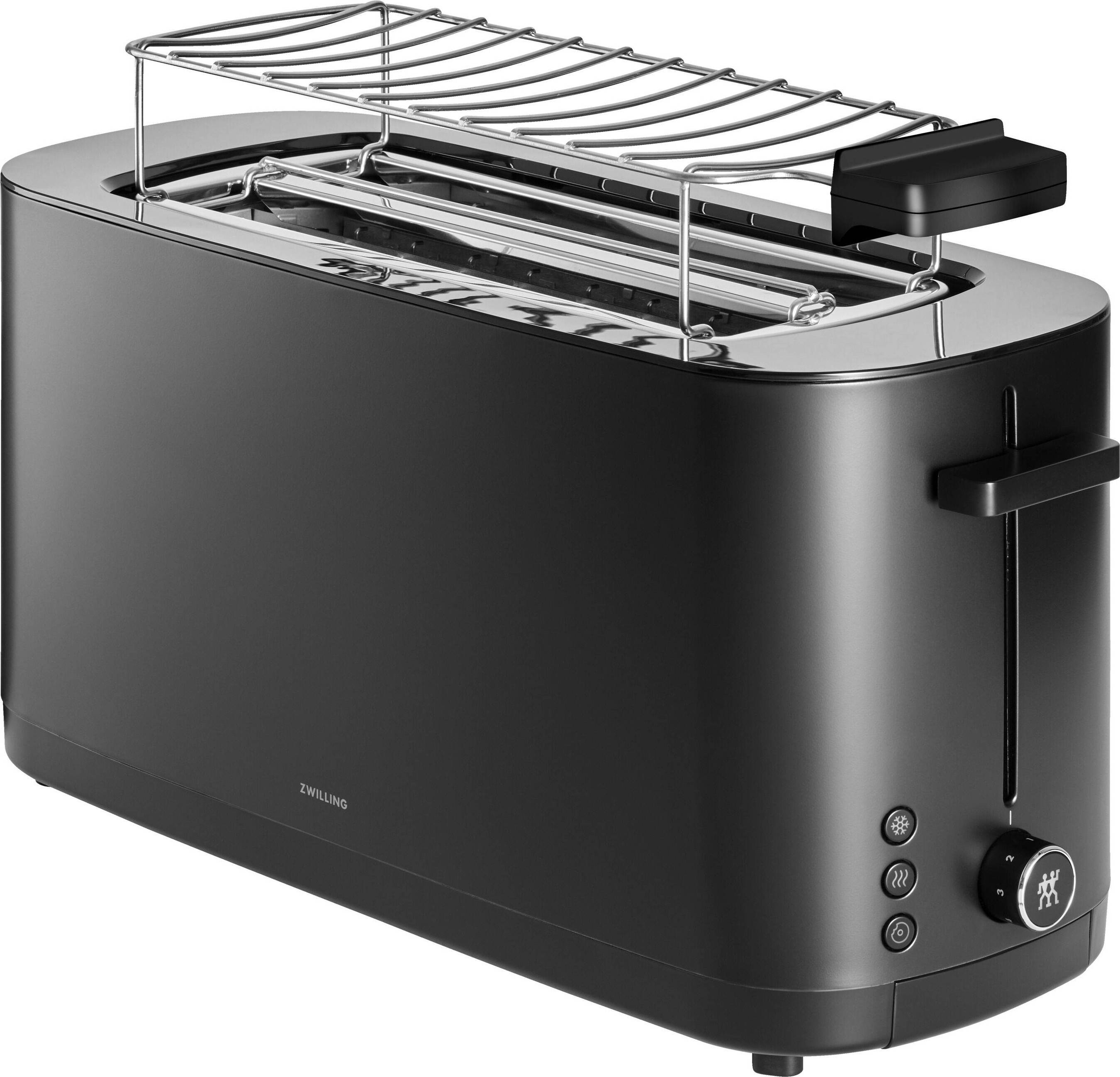 Zwilling - Enfinigy Brødrister - Med 2 Lange Riller - Sort