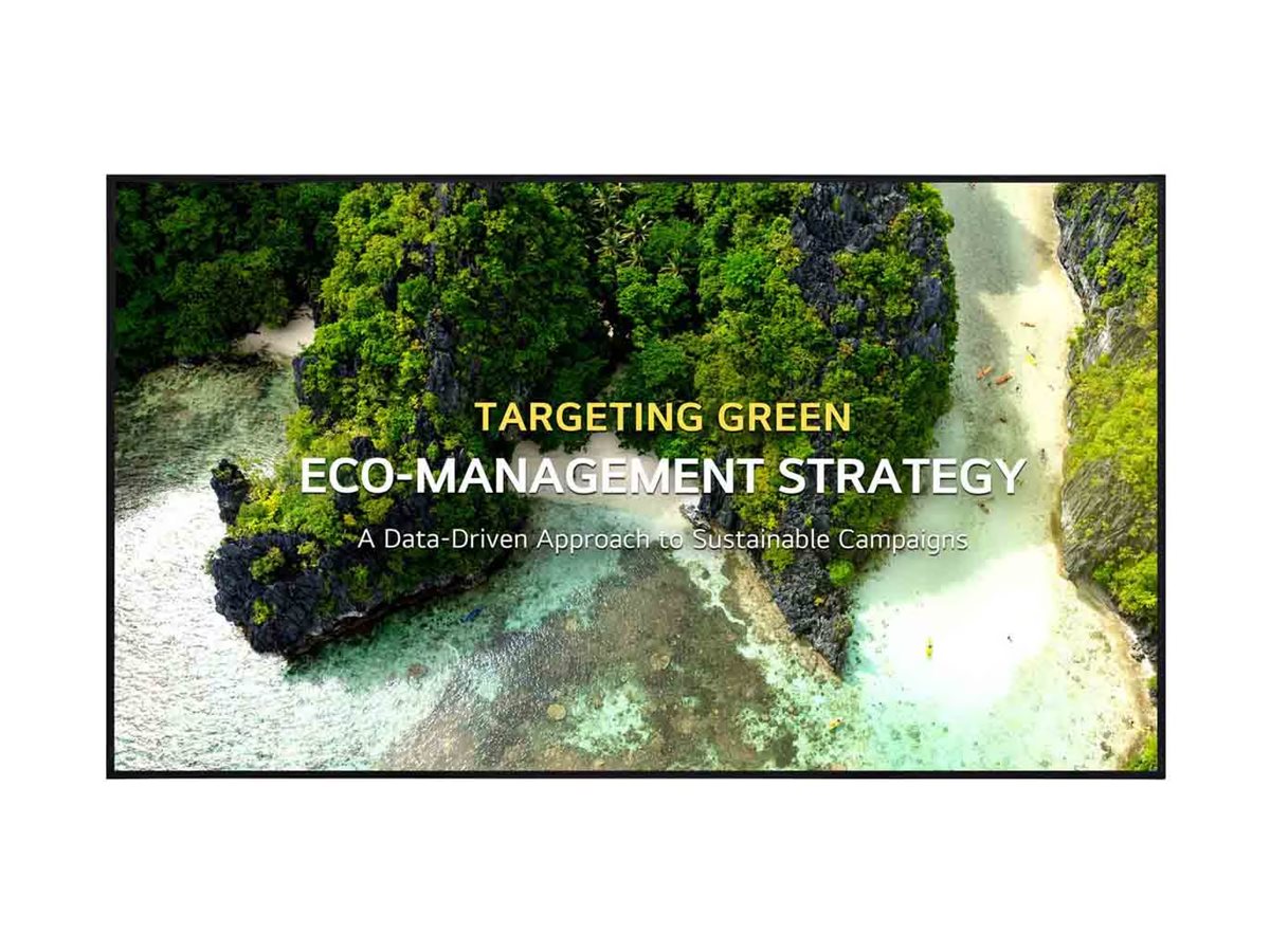 LG 43UL3Q-E 43" Digital skiltning 3840 x 2160 billede