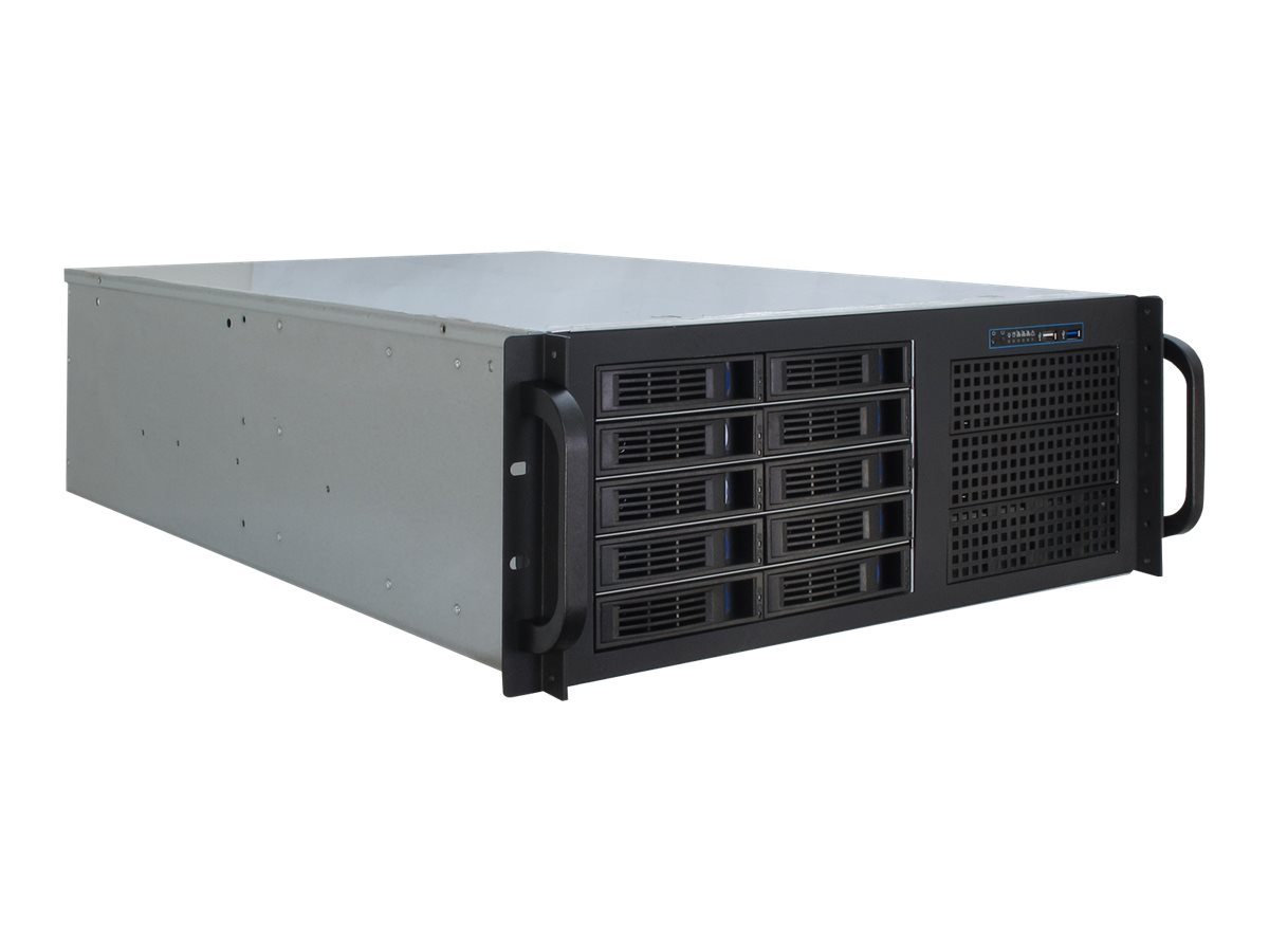 Inter-Tech IPC 4U-4410 Rackversion Forlænget ATX / SSI EEB Sort
