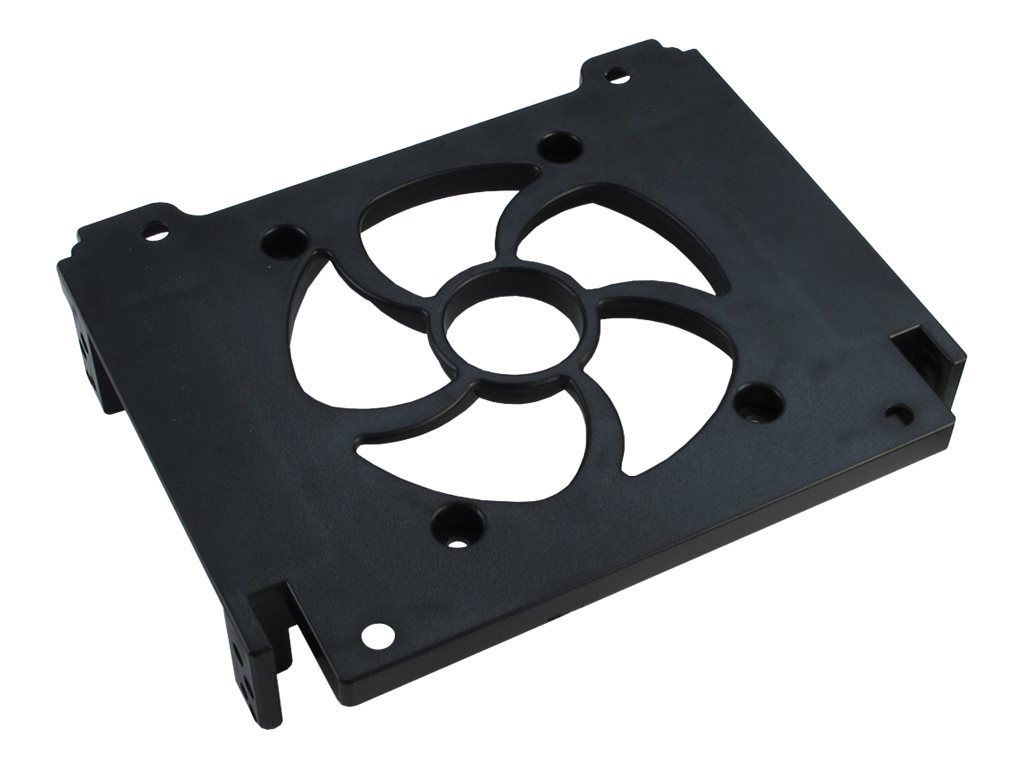 Inter-Tech HDD- / SSD-mounting frame - Ramme - 2.5, 3.5 - 5,25 til 3,5 / 2,5 - sort