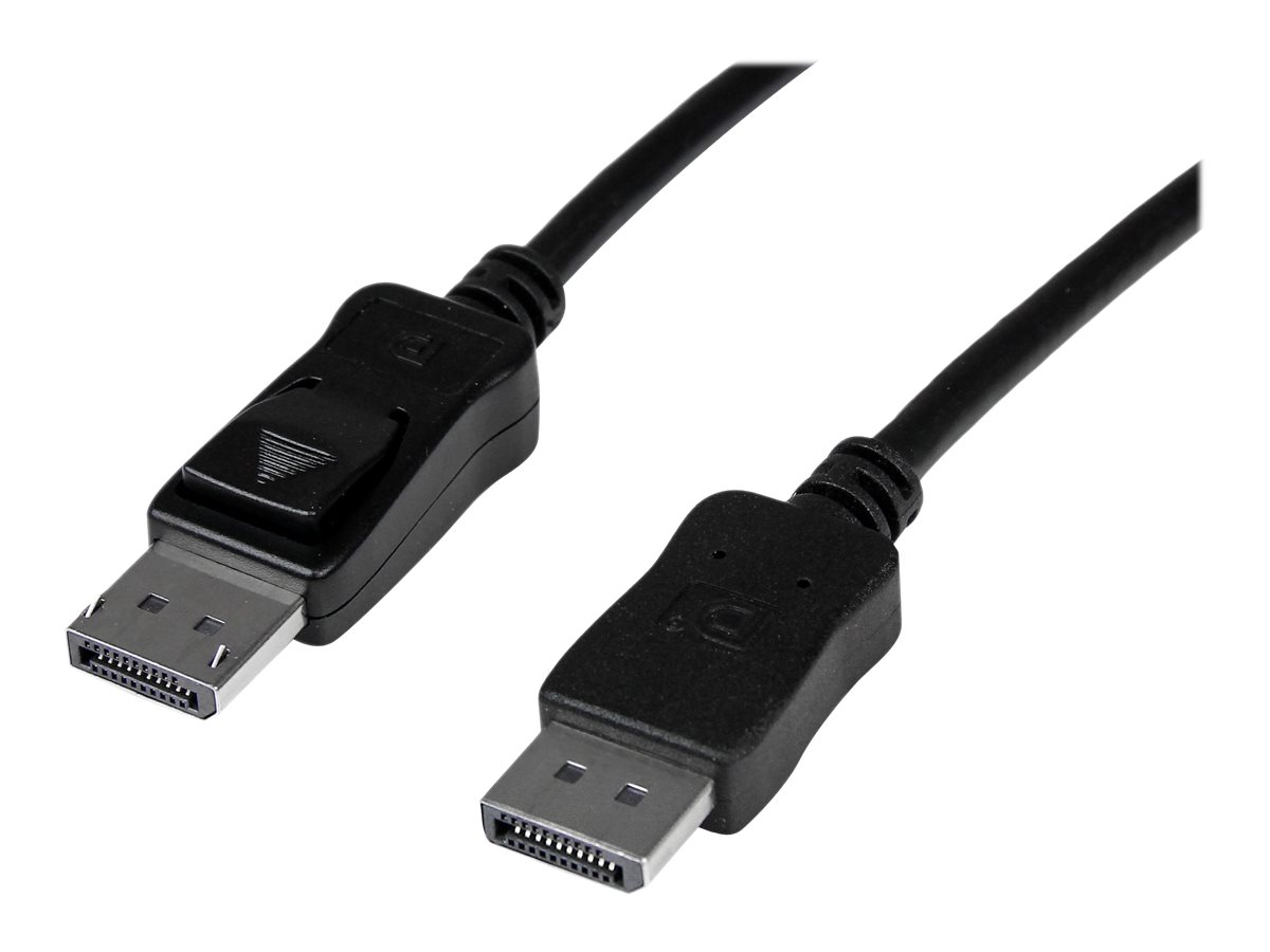 StarTech.com 30 ft DisplayPort 1.2 Cable with Latches - Active - 2560x1600 - DPCP & HDCP - Male to Male DP Video Monitor Cable (DISPL10MA) DisplayPort