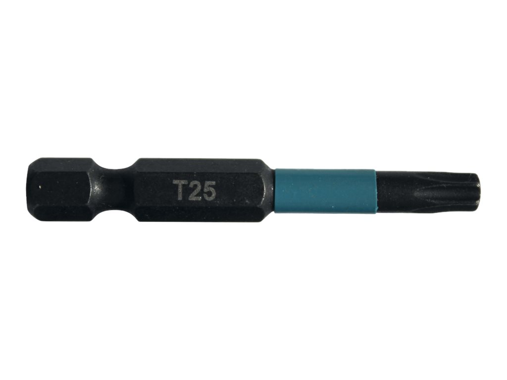 Makita Screw bit Impact Black T25 50 mm 2 pcs B-63797