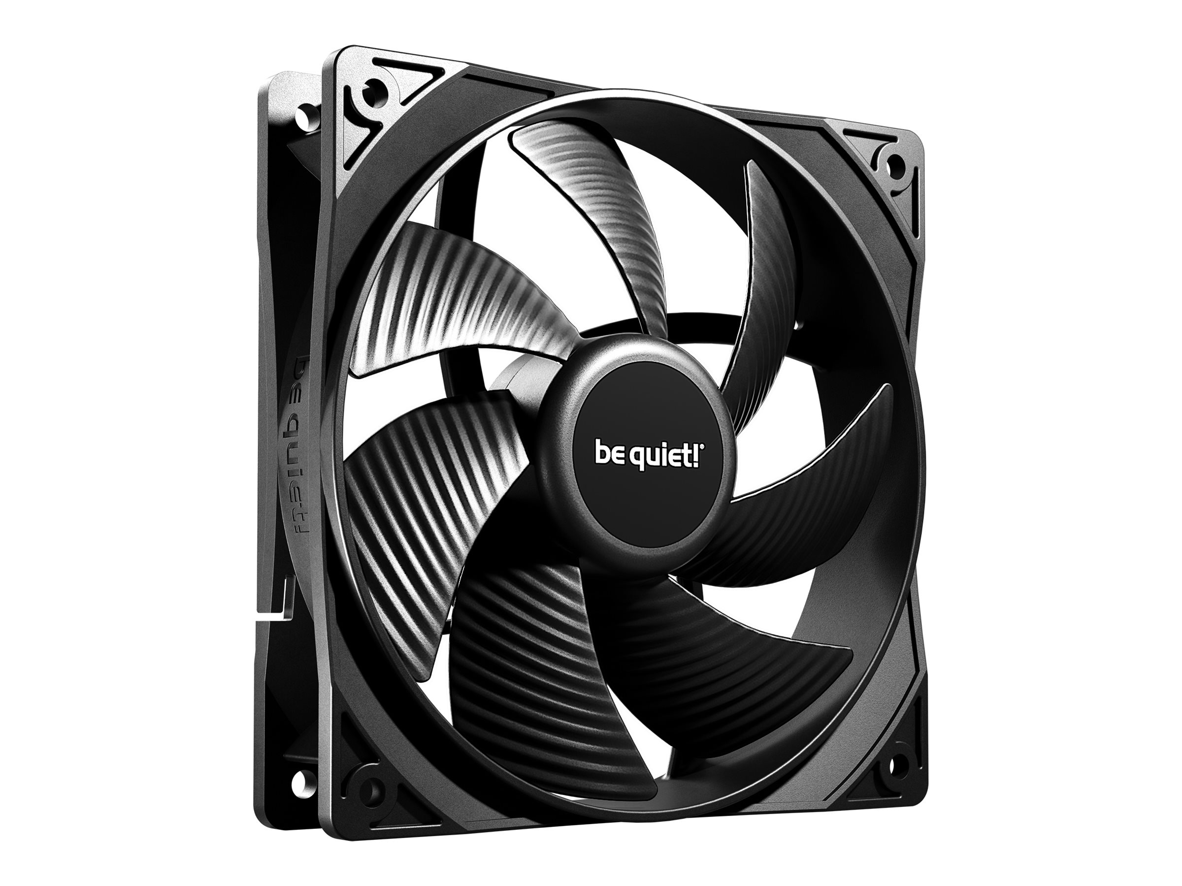be quiet! Pure Wings 3 120mm, case fan (black) Kabinet Blæser - GEEKD.dk