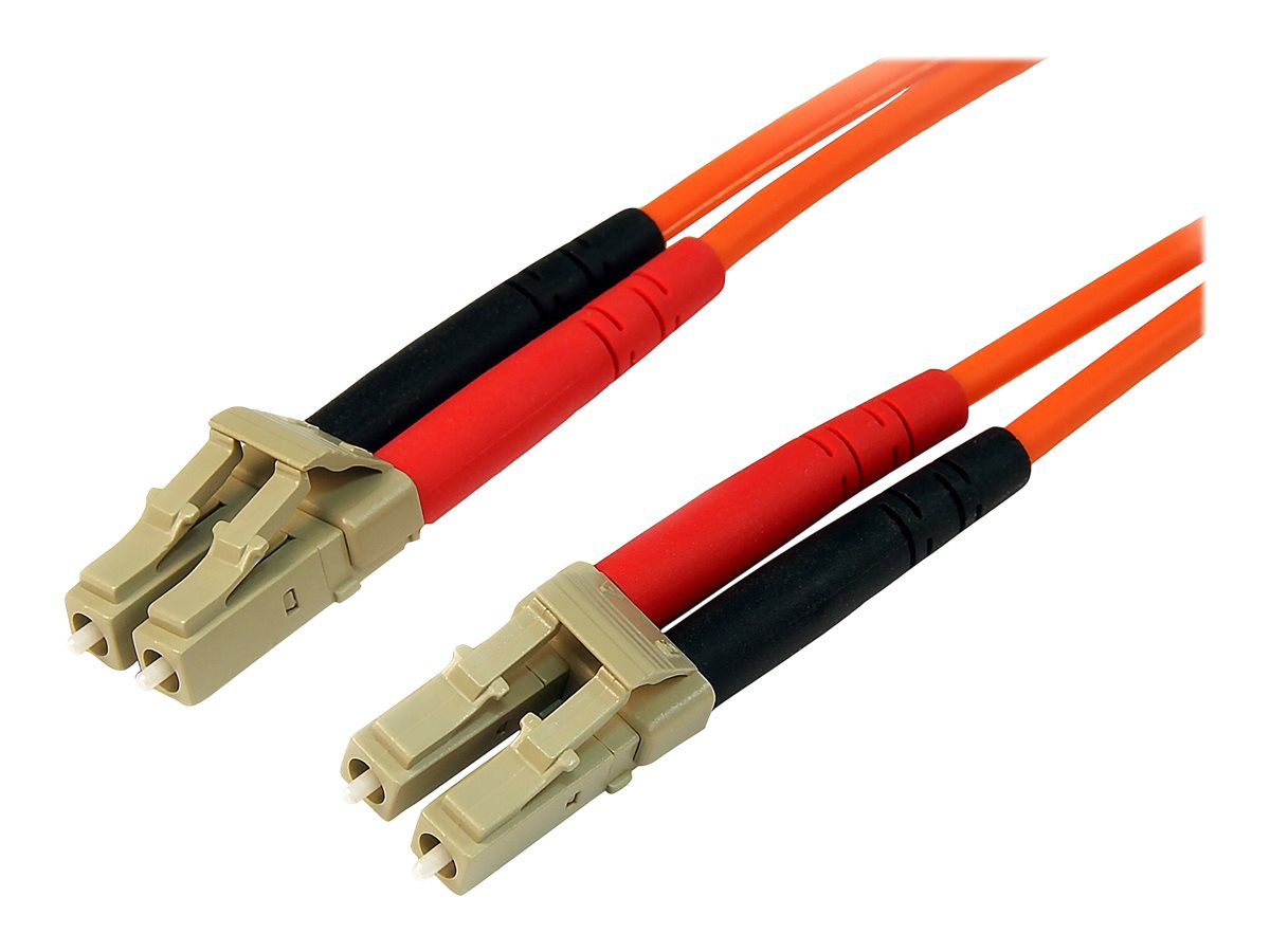 StarTech.com Multimode 50/125 Duplex Fiber - Orange - 30m