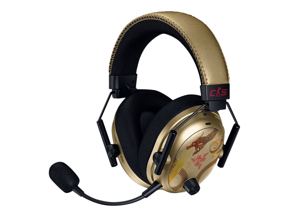 Razer BlackShark V3 Pro Trådløs Kablet Høretelefoner Sort Guld