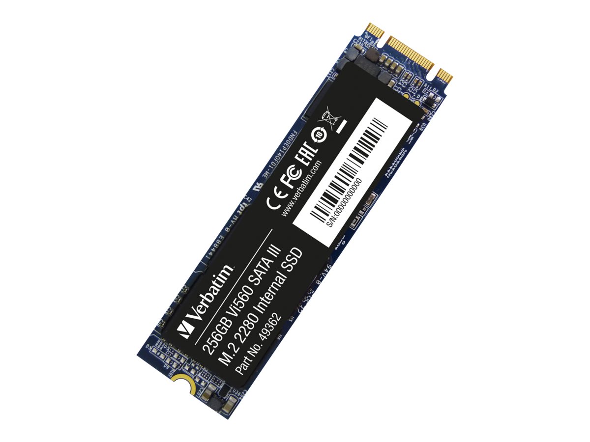Verbatim Vi560 S3 SSD - 256GB - SATA-600 - M.2 2280