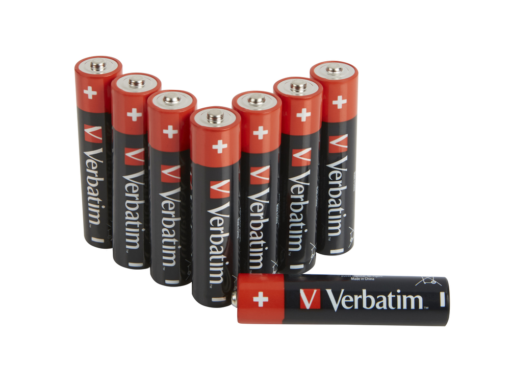 Verbatim 1x8 Alkaline battery Micro AAA LR 03