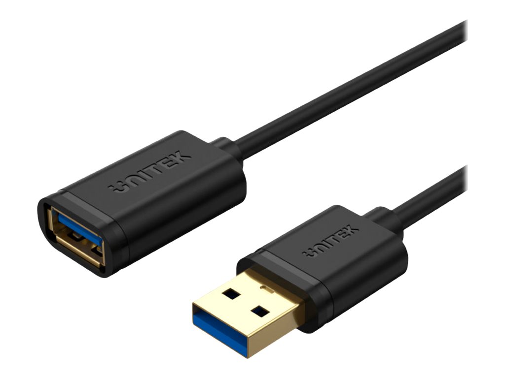 Unitek Y-C456GBK - USB extension cable - USB Type A to USB Type A - 50 cm