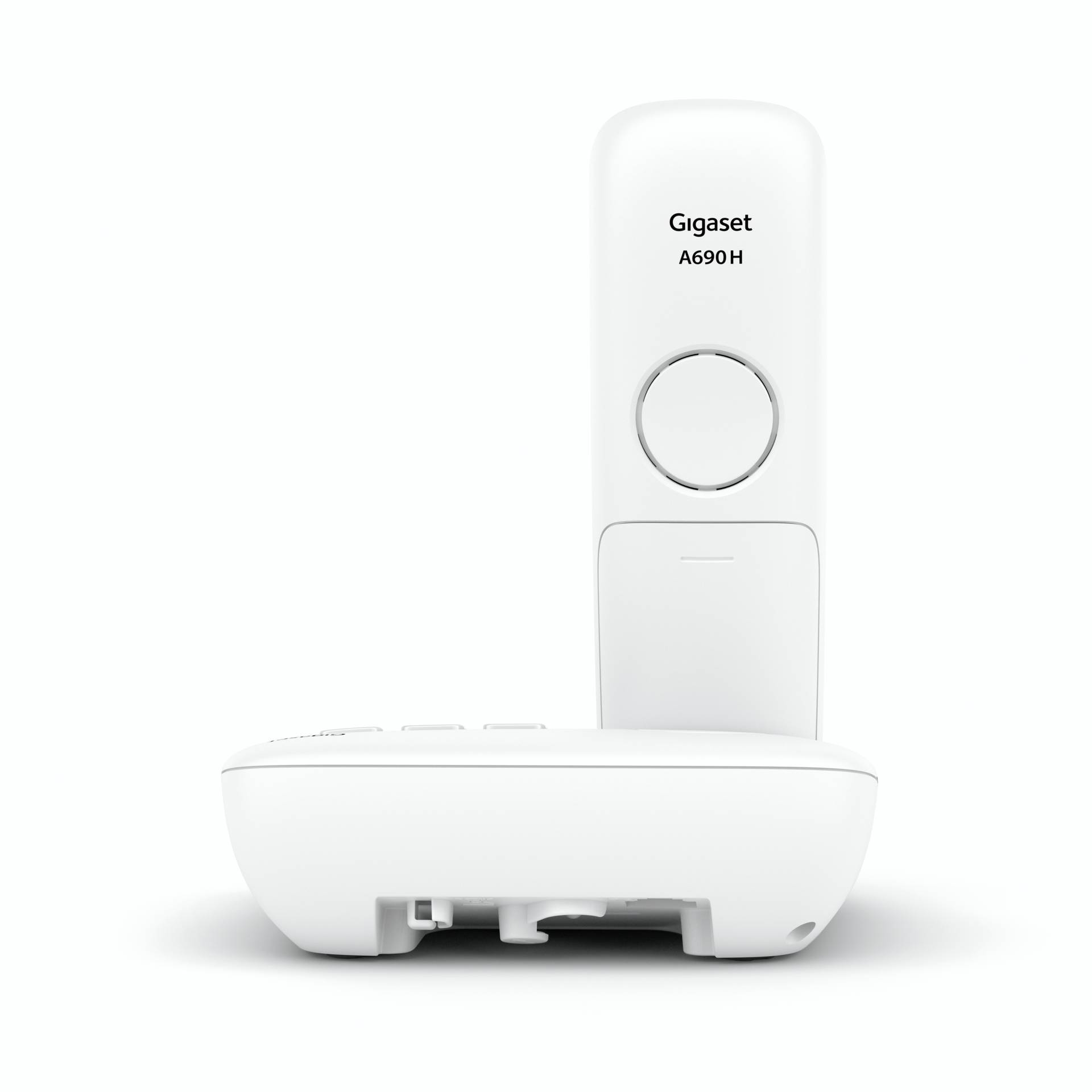 Gigaset A690A Trådløs telefon Ingen nummervisning Hvid