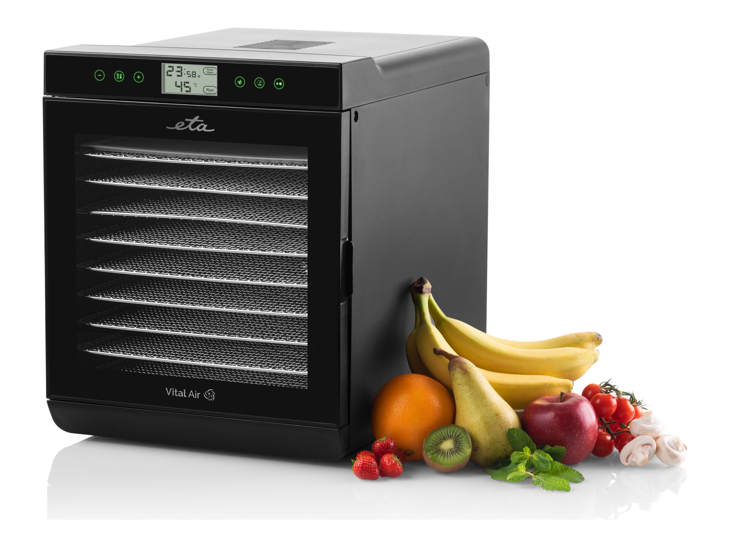 ETA Fødevaretørrer Sort