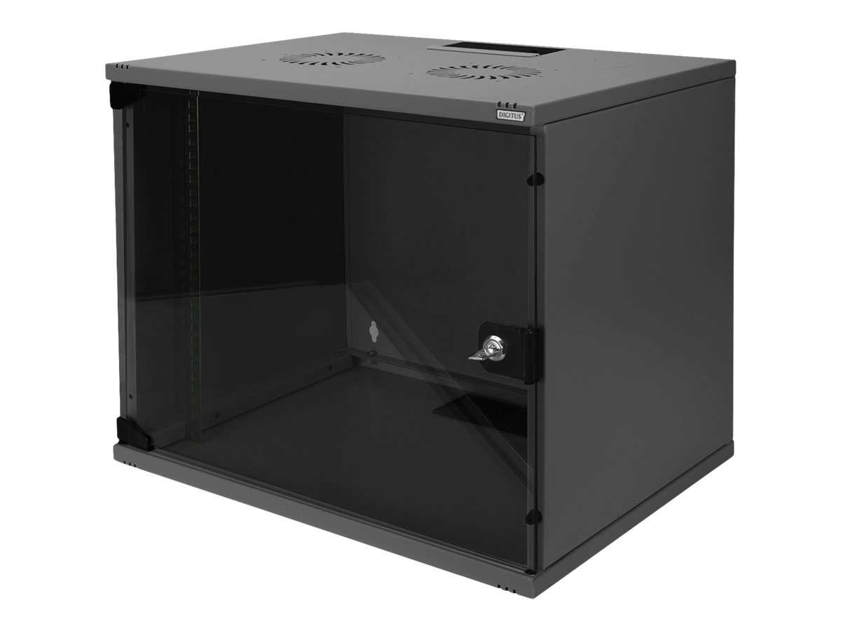 DIGITUS DN-19 09-U-S-SW - SOHO - 9U - Wall Mount Rack Cabinet