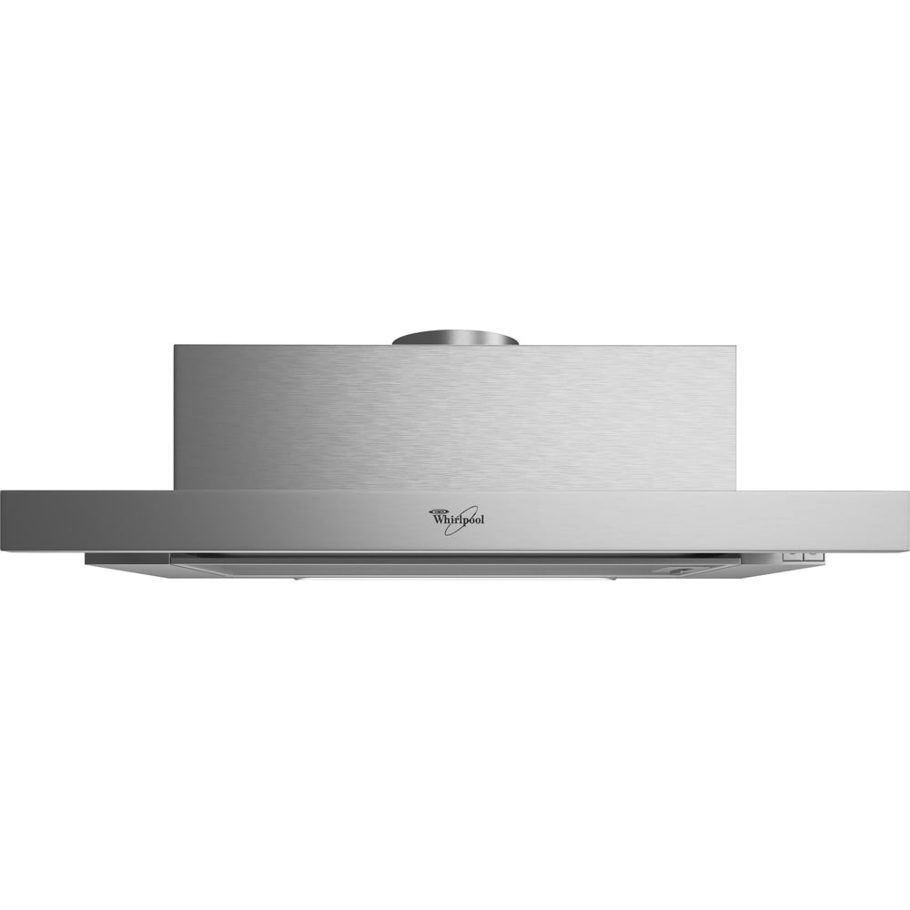 Whirlpool AKR 749/1 IX - Hætte - teleskopisk - bredde: 59.8 cm - dybde: 30 cm - udtrækning og gencirkulation (med ekstra ekstrationssæt)