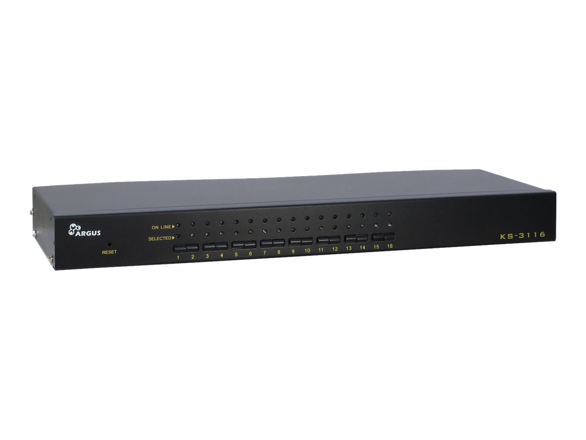Argus KVM KS-3116 KVM switch Monterbar på stativ