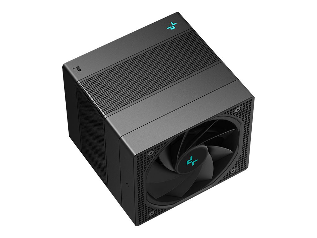 Deepcool Assassin IV - Processor-køler - (for: LGA1155, LGA2011, LGA1150, LGA2011-3, LGA1151, AM4, LGA2066, LGA1200, LGA1700, AM5) - 120 mm/140 mm - sort