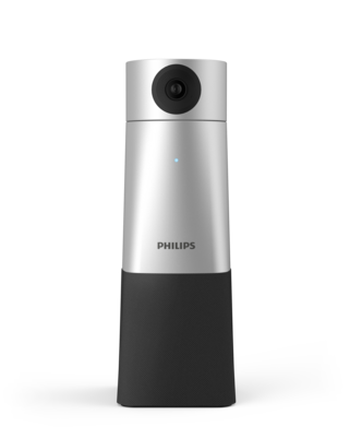 Philips Dictation SmartMeeting - HD Audio and Video Conferencing Solution - sølv, mørkegrå