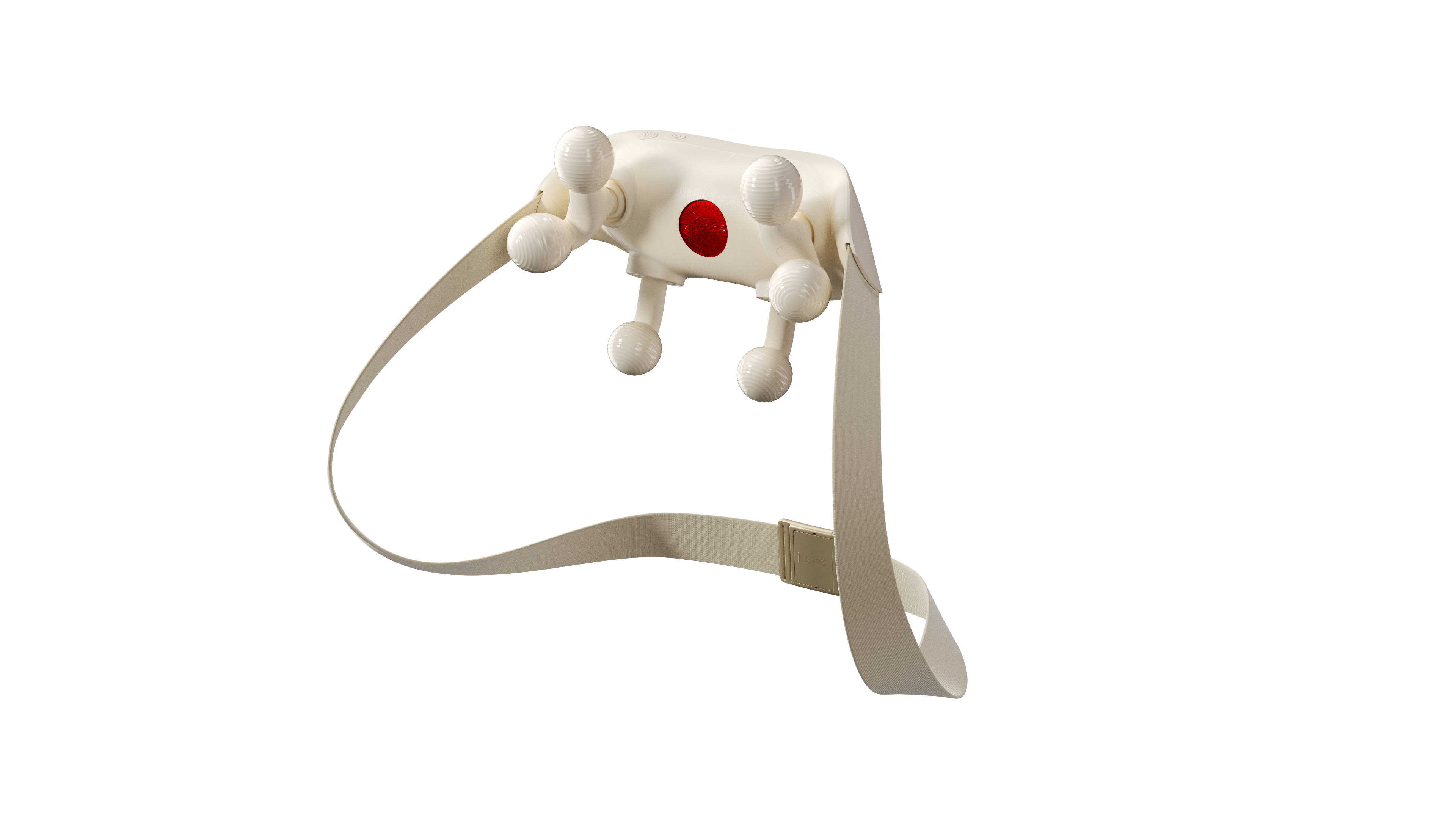 SKG HS500-2 nakkemassager med varme - Hvid
