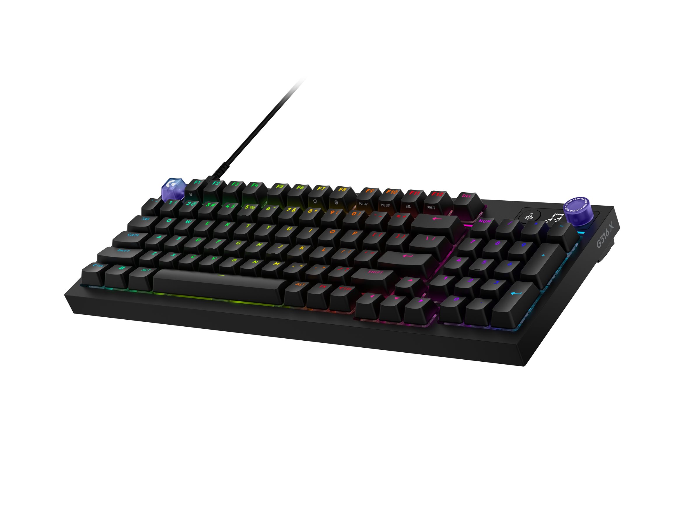 Logitech G G316 X 98 Tastatur Mekanisk LIGHTSYNC Kablet Ungarsk