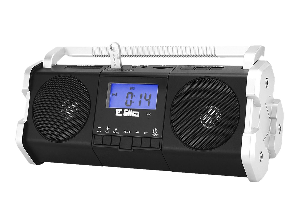 ELTRA MAJA 138USB - Privat radio - 6 Watt - sort