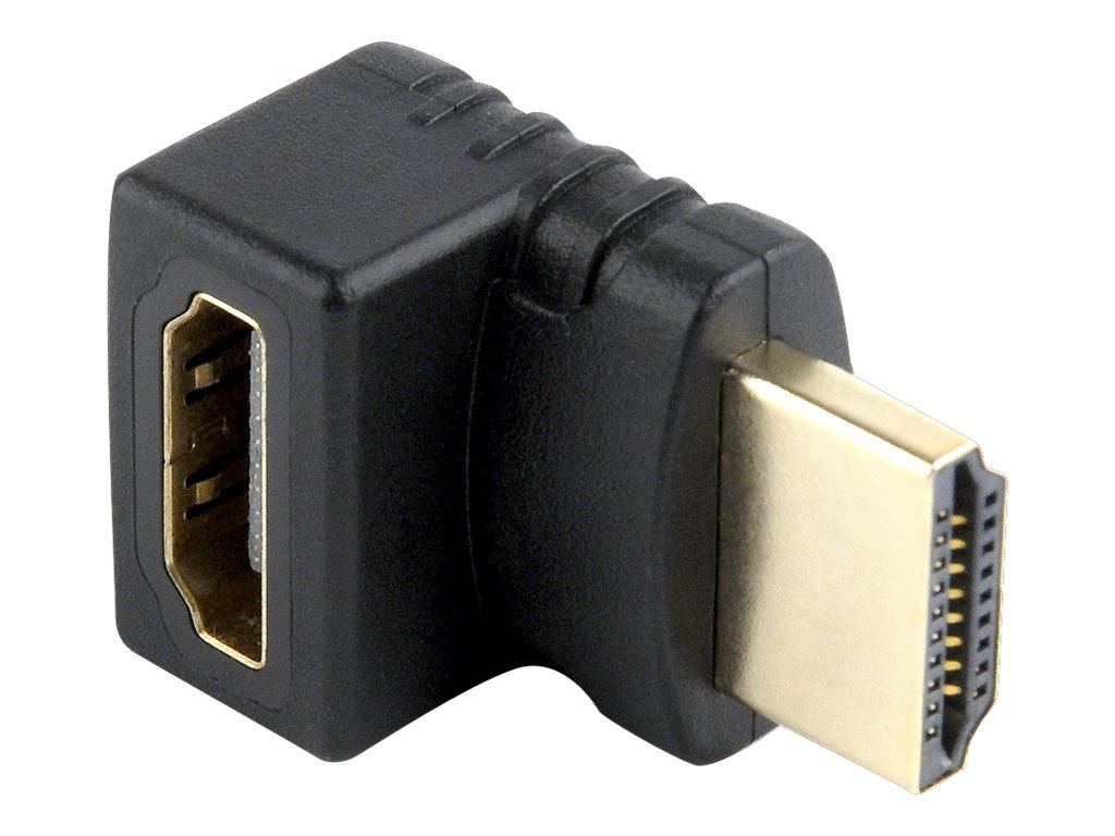 Cablexpert A-HDMI270-FML - HDMI adapter - HDMI han lige til HDMI hun vinklet