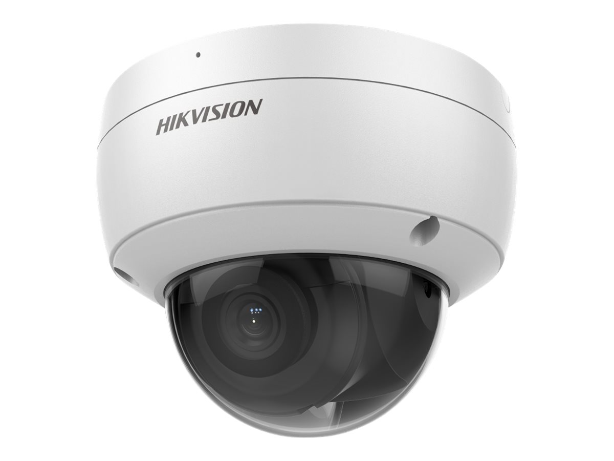 Hikvision Pro Series EasyIP 2.0 Plus with AcuSense DS-2CD2143G2-IS - Netværksovervågningskamera - kuppel - støvsikker / vandtæt / beskyttet mod vandaler - farve (Dag/nat) - 4 MP - 2688 x 1520 - M12 montering - fast brændvidde - audio - LAN 10/100 - MJPEG, H.264, H.265, H.265+, H.264+ - DC 12 V / PoE klasse 3