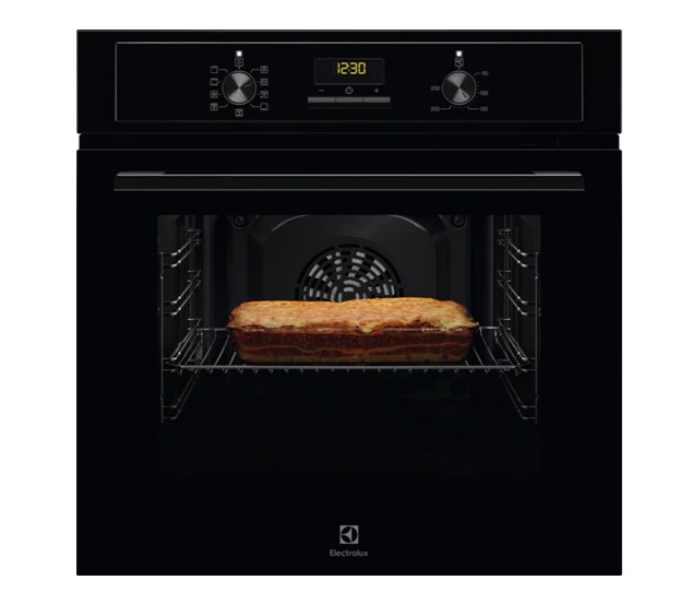 Electrolux EOF3H50BK Ovn til indbygning Sort, Rustfrit stål 65l