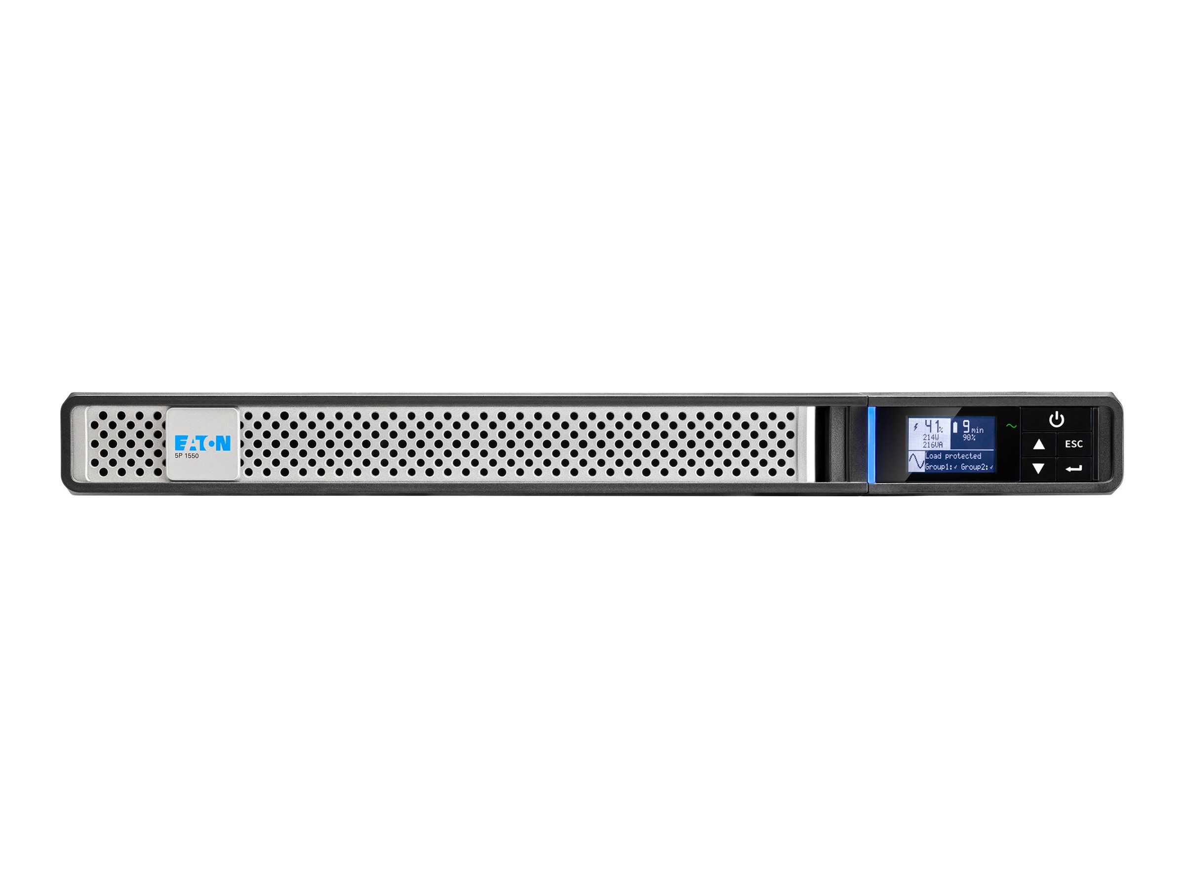 Eaton 5P1550IRNG2 line‑interactive UPS - 1U rack, 1.350 W
