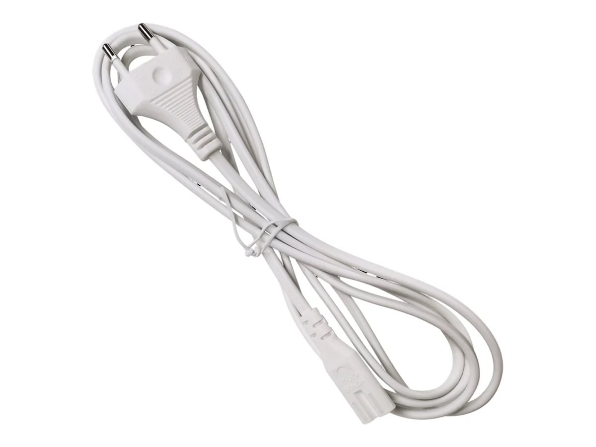 HyperJuice Power IEC 60320 C7 Effekt NEMA 1-15 Hvid Forlængerkabel til strøm