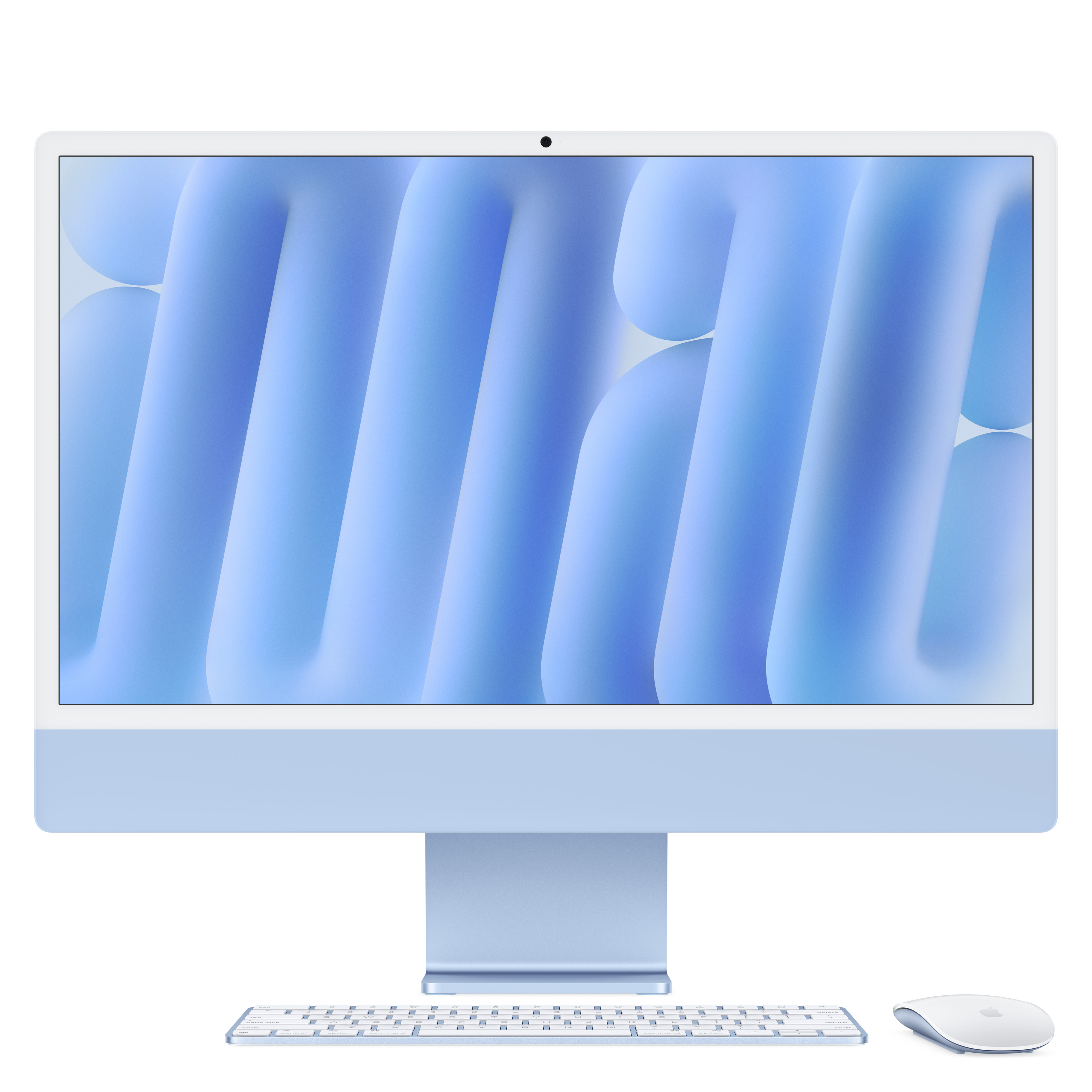 Apple iMac Apple M M4 59,7 cm (23.5") 4480 x 2520 pixel All-in-One PC 16 GB 256 GB SSD macOS Sequoia Wi-Fi 6E (802.11ax) Blå