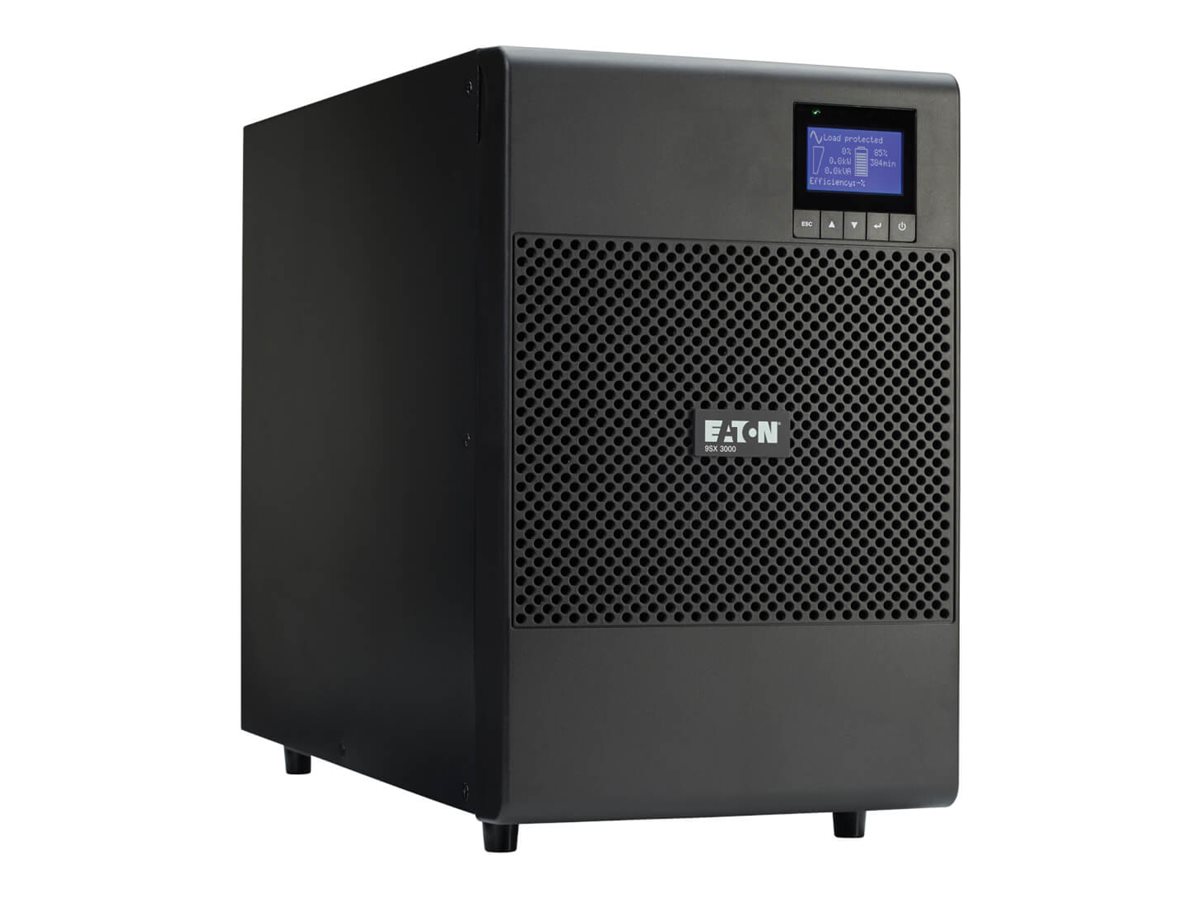 Eaton 9SX 3000VA 2700W 120V Online Double-Conversion UPS - 4 NEMA 5-20R, 1 L5-30R Outlets, Cybersecure Network Card Option, Extended Run, Tower