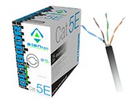 ALANTEC CAT 5e Ikke afskærmet parsnoet (UTP) 305m Bulkkabel Sort