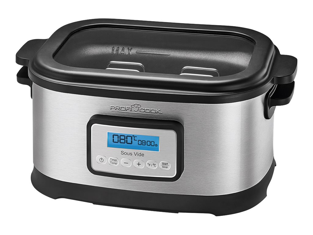 ProfiCook PC-SV 1112 Vakuummadlavningsapparat 520W Rustfrit stål/sort