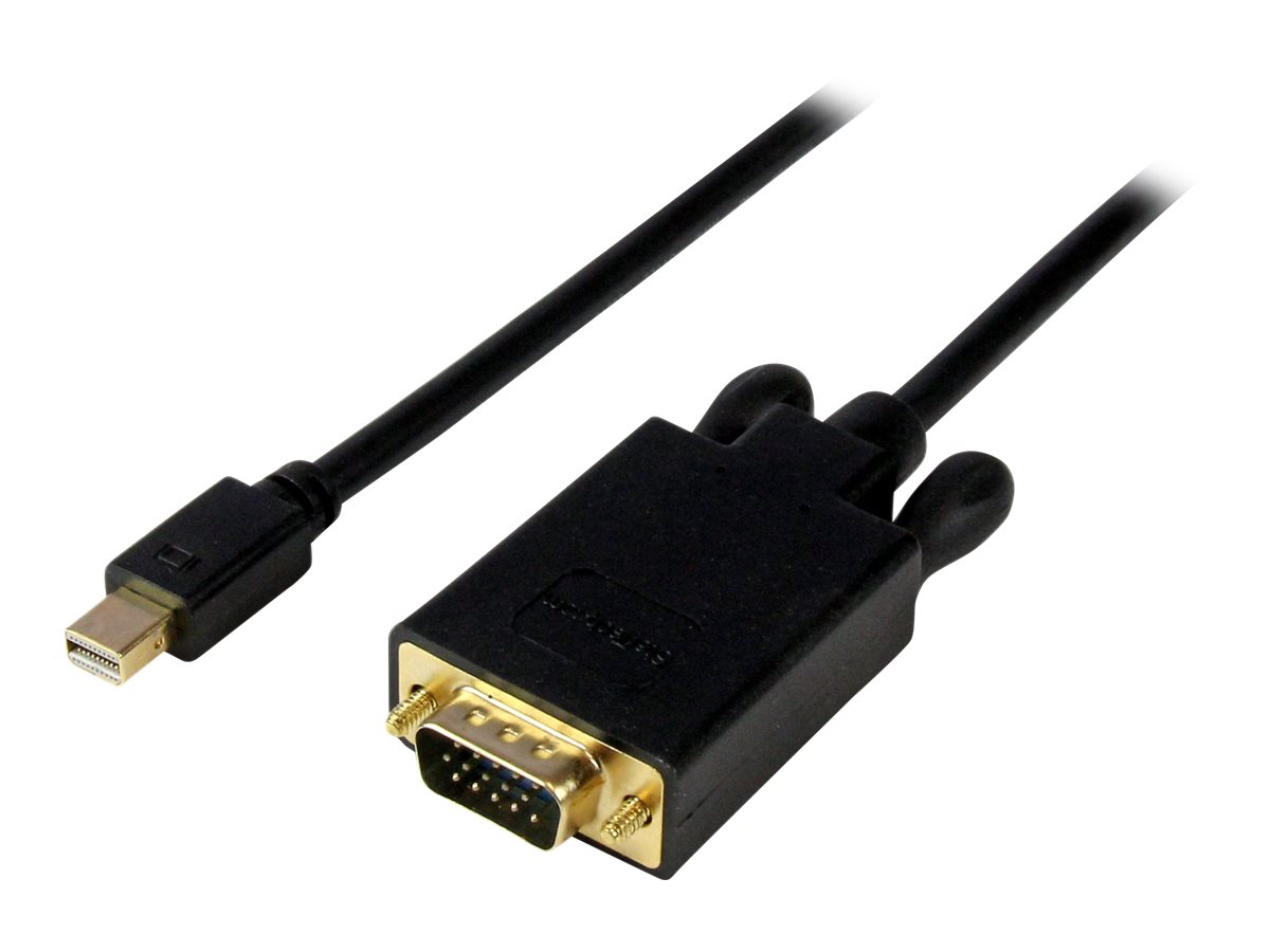 StarTech.com 6ft Mini DisplayPort to VGA Cable - Active - 1920x1200 - mDP to VGA Adapter Cable for Your Computer Monitor (MDP2VGAMM6B)