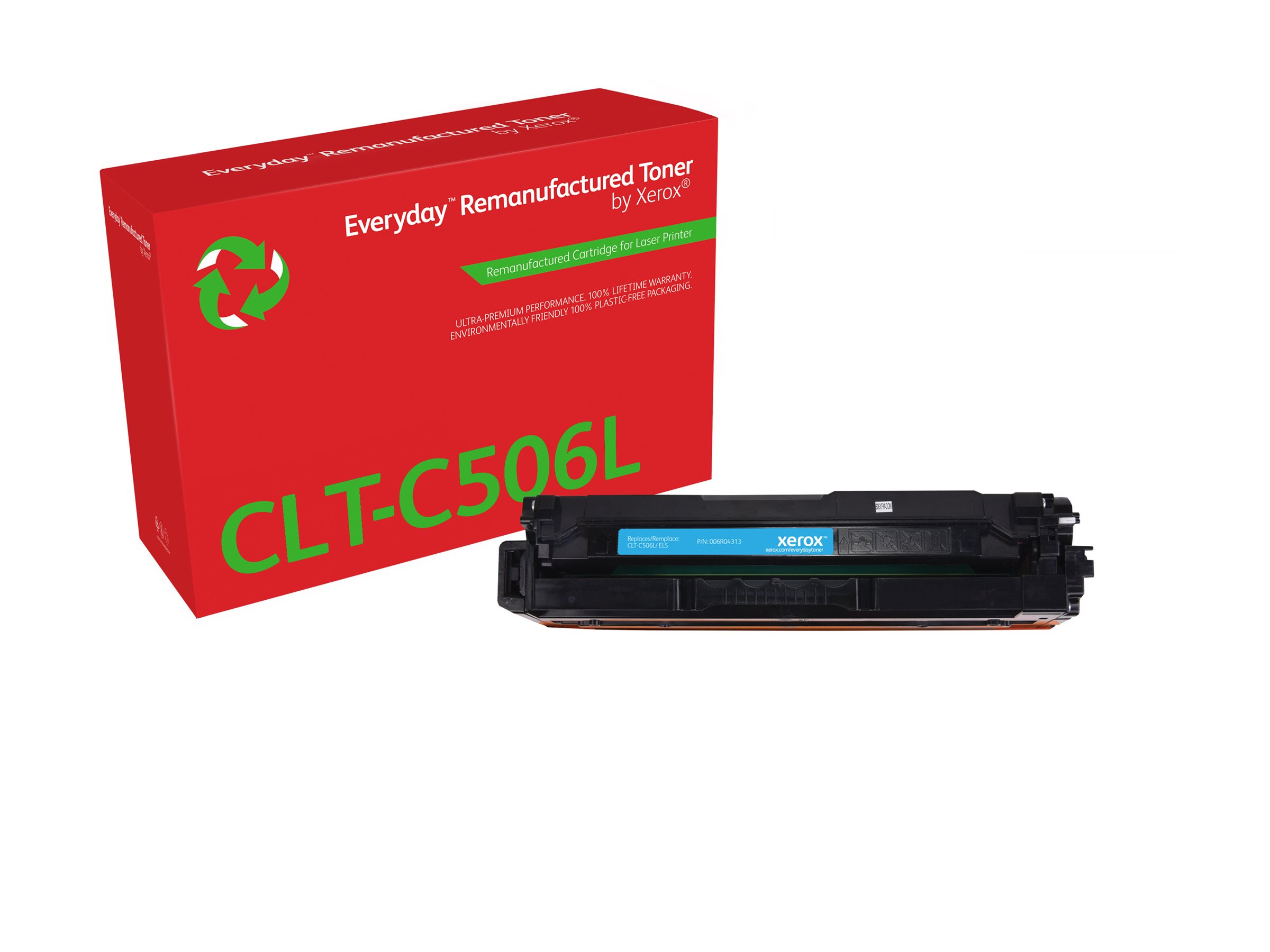 Xerox 006R04313 / Alternative to Samsung CLT-C506L Cyan Toner - High Yield