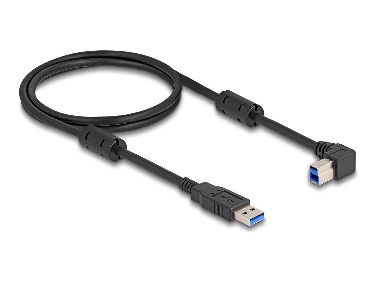 DeLOCK USB 3.0 USB-kabel 1m Sort