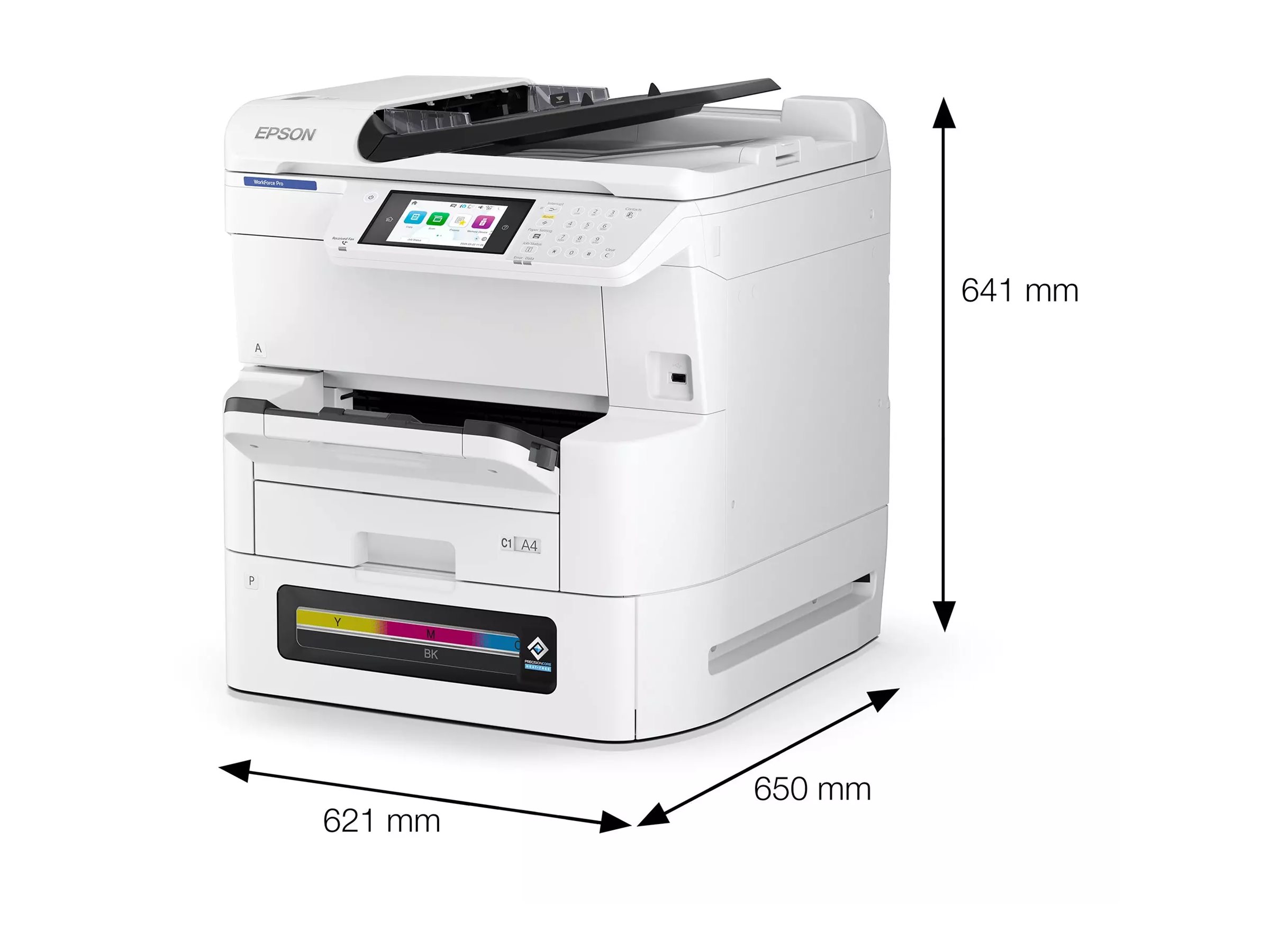 Epson WorkForce Pro EM-C8100RDWF Blækprinter billede