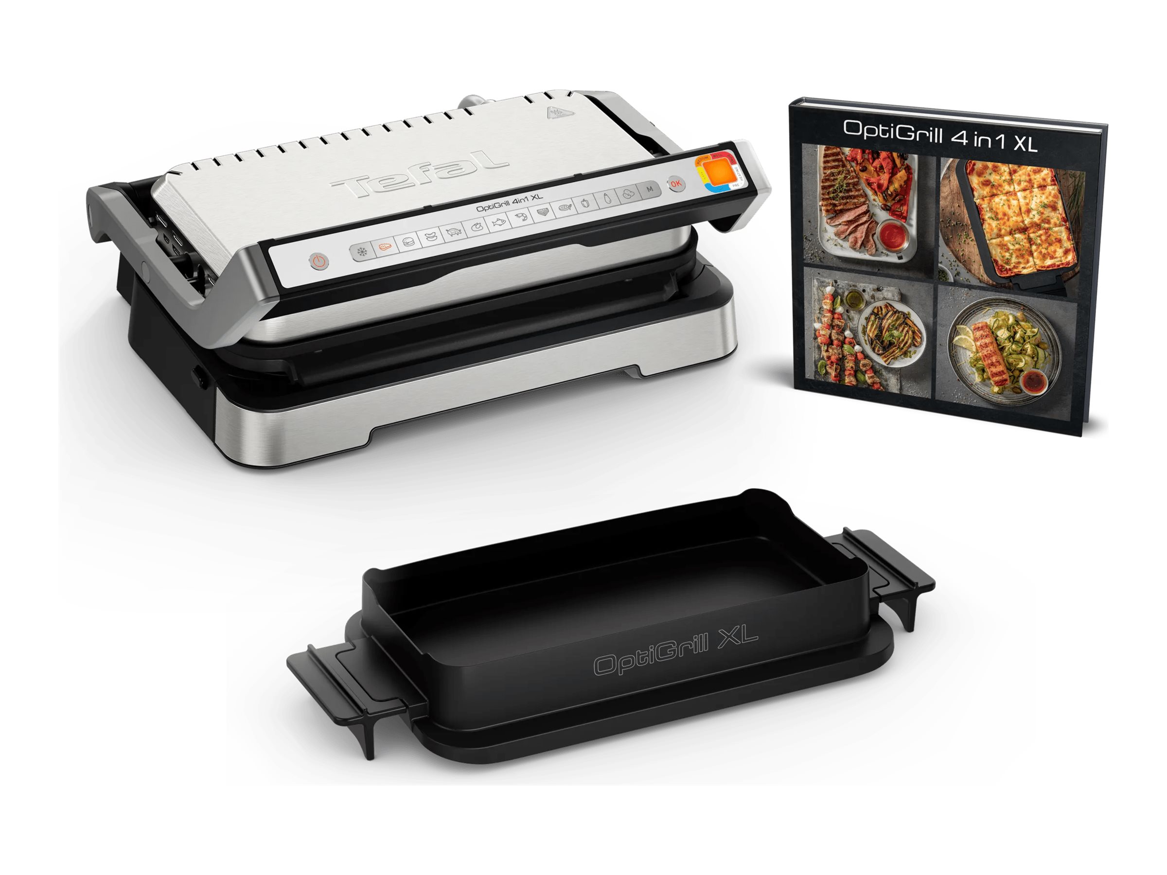 Tefal OptiGrill XL GC784D30 Grill 2200W Stål