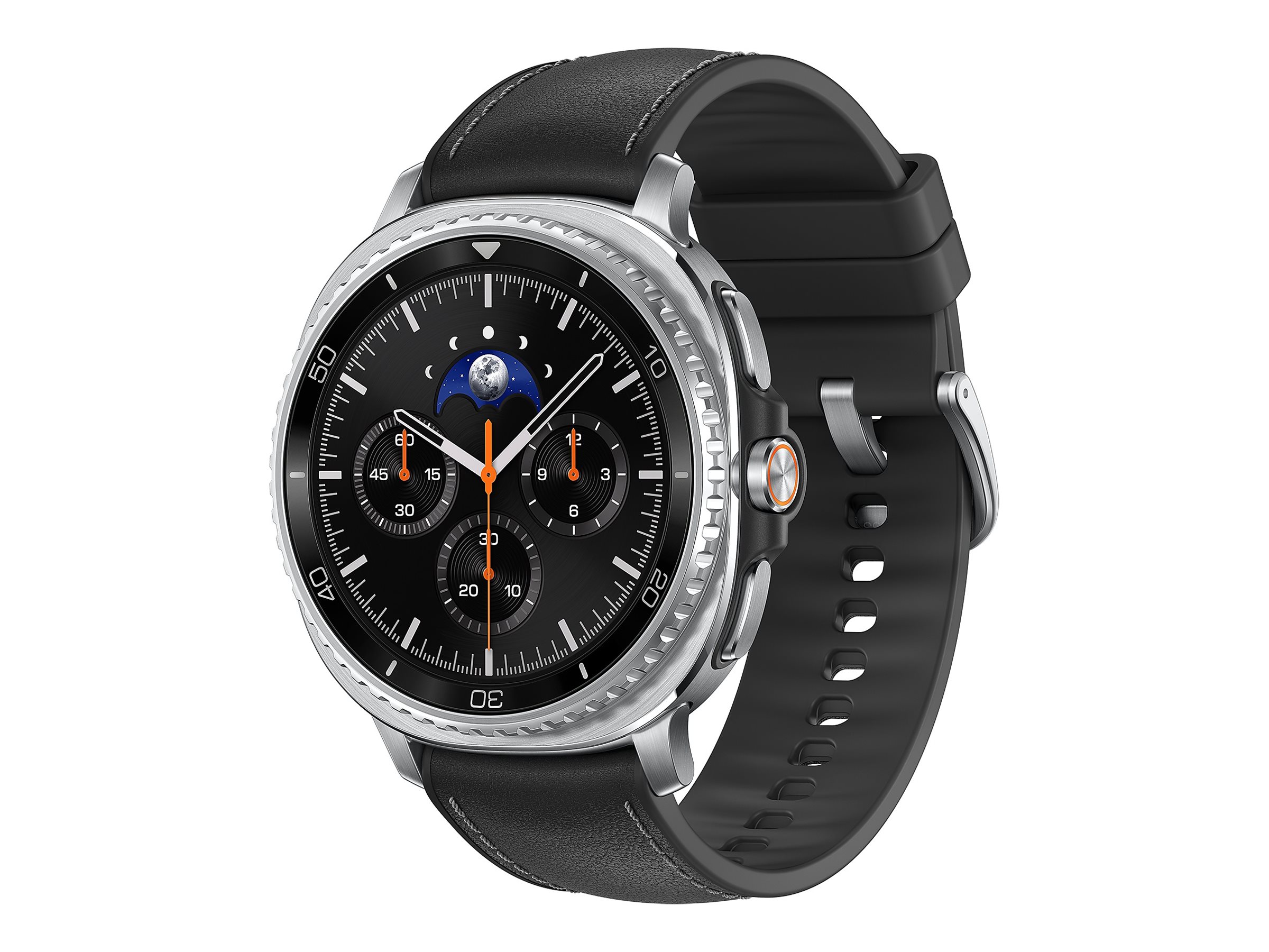 Samsung Galaxy Watch8 Classic 46 mm Sort Sølv SmartWatch
