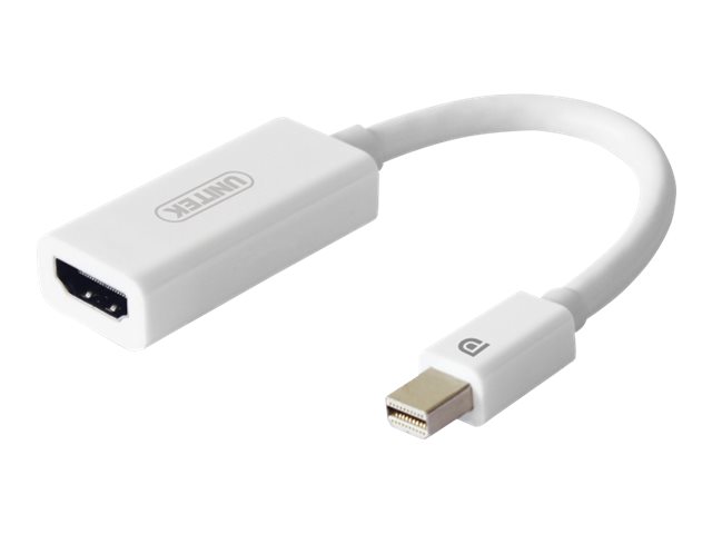 HDMI adapter – UNITEK Mini DisplayPort til HDMI (20 cm)