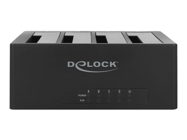DeLOCK USB Type-C for 4 x SATA HDD / SSD HDD dockingstation