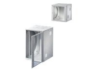 Rittal FlatBox - Kabinet - vægmonterbar - RAL 7035 - 9U - 19