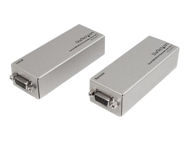 Startech Serial DB9 RS232 Extender over Cat 5 - Up to 3300 ft (1000 meters) - Forlænger til serielport - over CAT 5 - op til 1 km