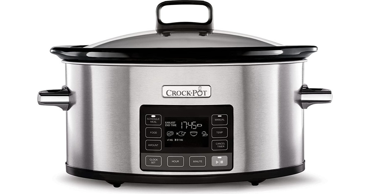 Crock-Pot CSC066X, 240 W, 220 - 230 V, Knapper, Sølv, 402 mm, 288 mm