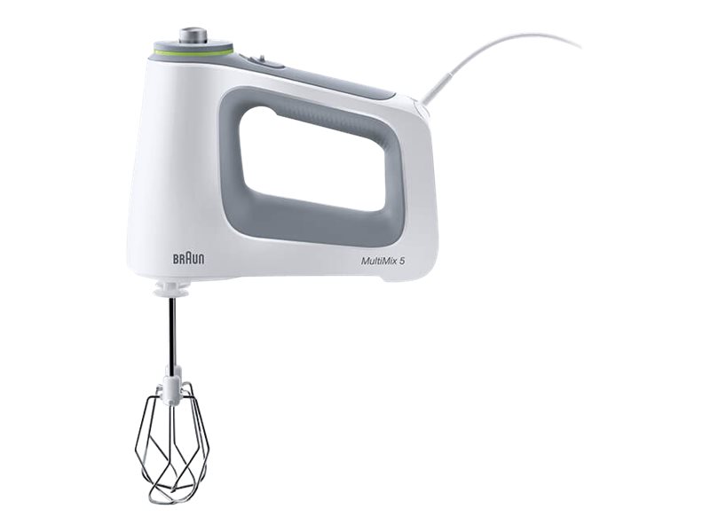 Braun MultiMix 5 HM 5137 WH - Håndmixer - 750 W - hvid/grå