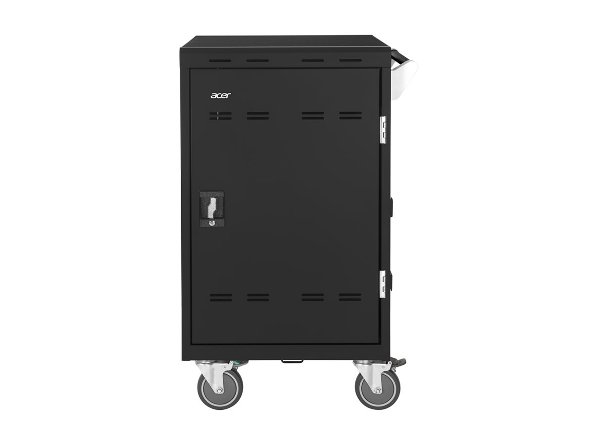 Acer Charging Cart ACC310 - Vogn med hjul (kun opladning) - for 24 tablets/notebooks - låsbar - stål - skærmstørrelse: 16 - output: AC 220-240 V