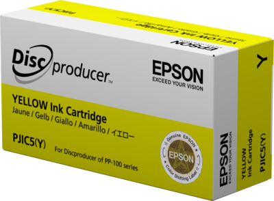 Epson C13S020692 blækpatron - gul (kompatibel med Discproducer)